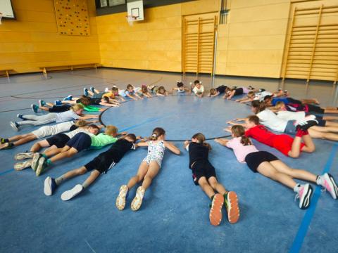 Zirkusluft an der Grundschule Kersbach
